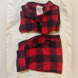 Wondershop Red and Black Checkered Pajama Set